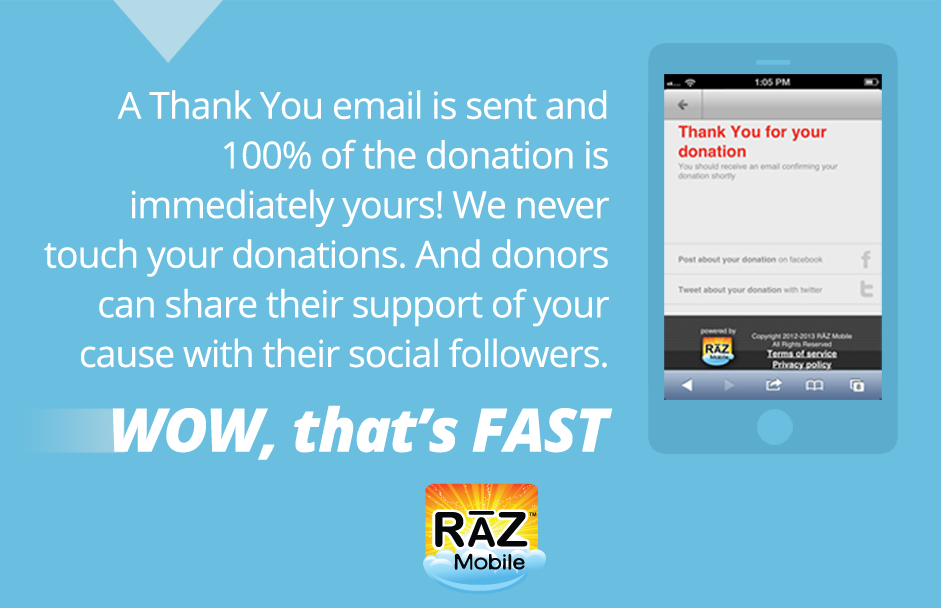 Raz Mobile Simple and Secure